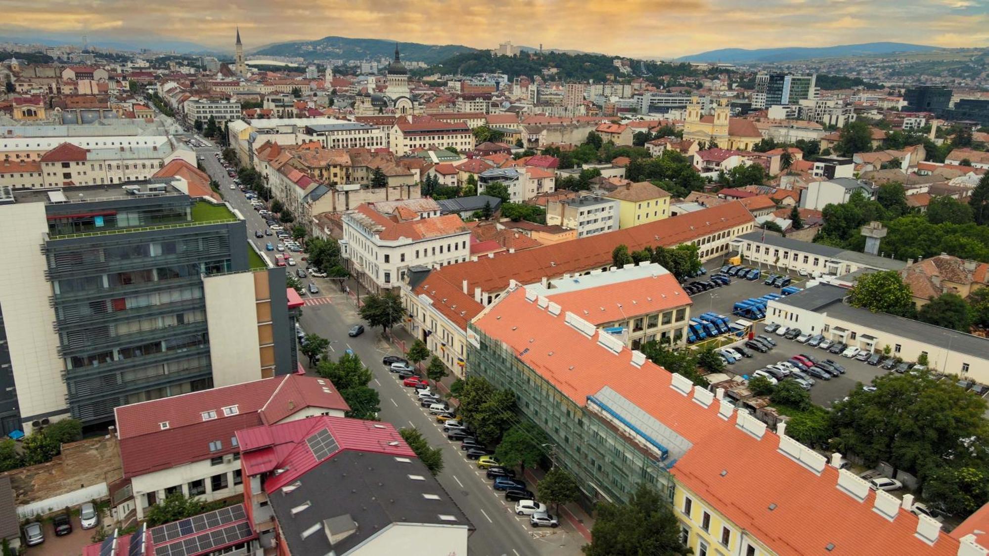 59 Bleu H Appartement Cluj-Napoca Buitenkant foto